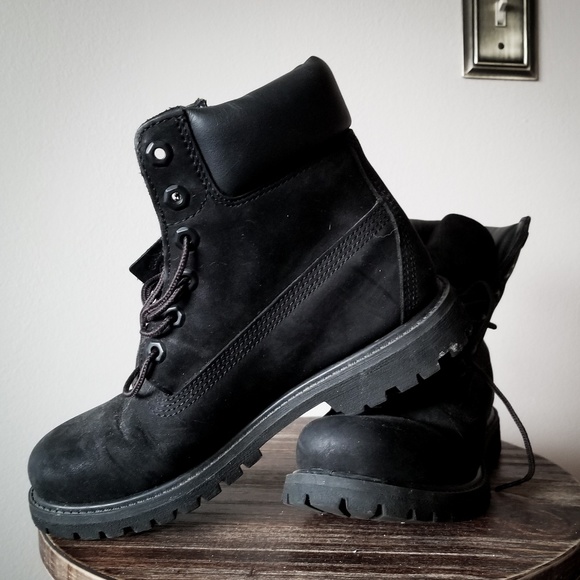 black timberland boots size 6.5